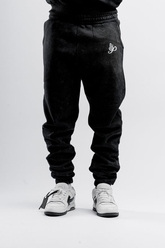 Primetime Jogger Black Washed