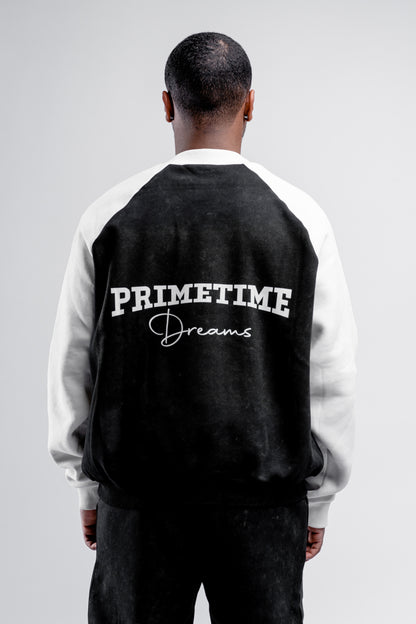 Dreams Raglan Sweater Black