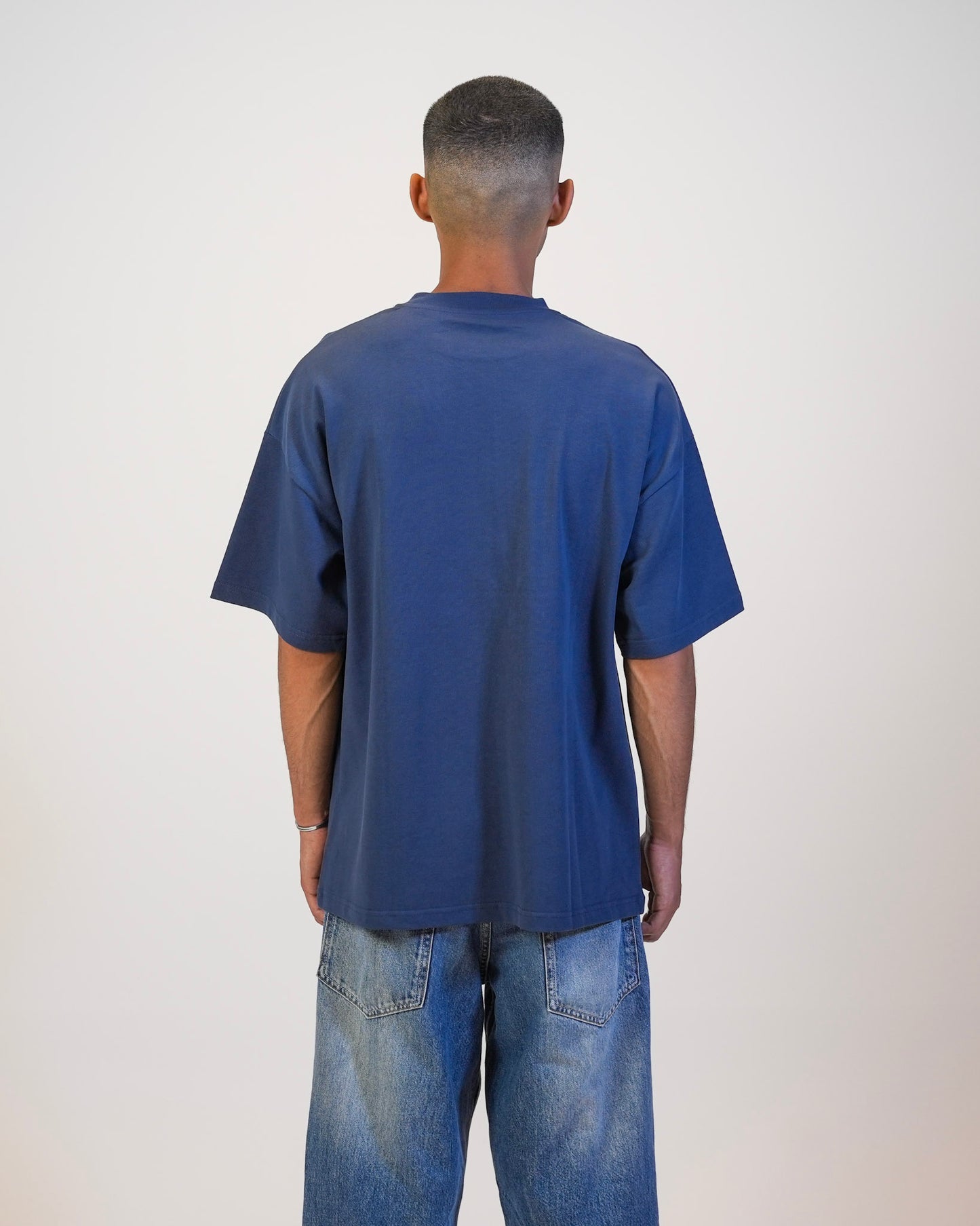 Creative Logo Tee Navy