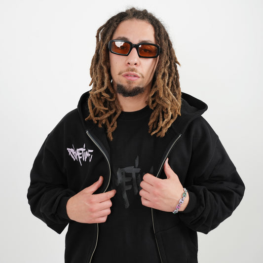 Out of stock Zipper Black